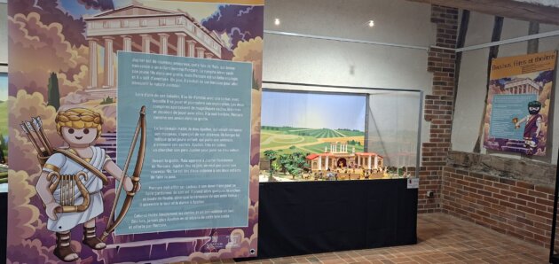 Samedi 12 juillet : TOP DÉPART de l’Exposition « les Playmobil® redécouvrent le TEMPLE »