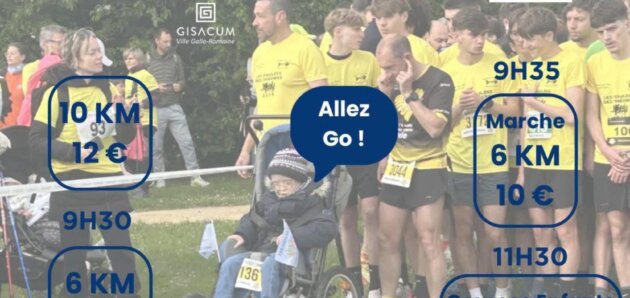 Dimanche 26 avril  : les foulées des thermes